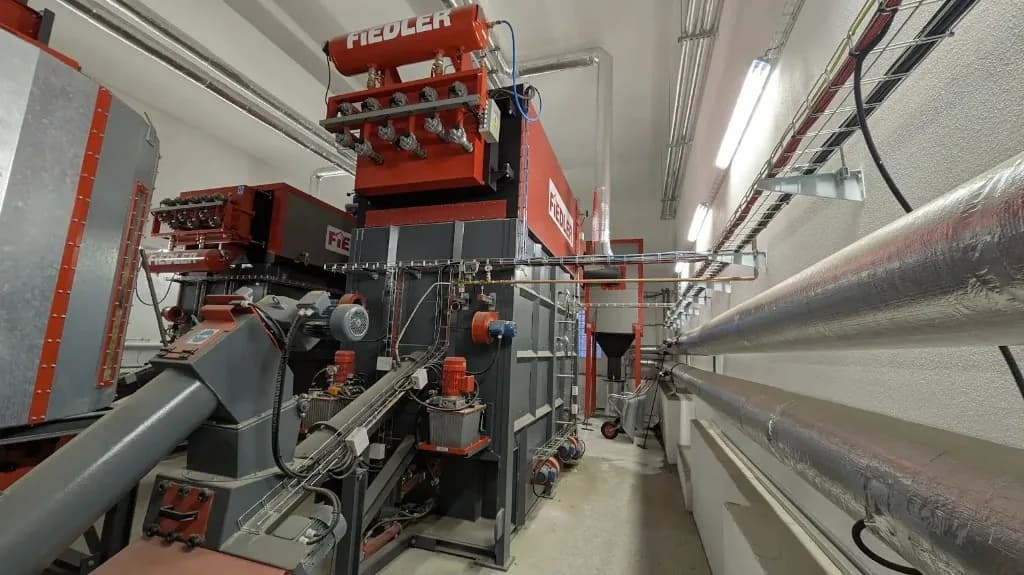 Úvodní měření nového kotle po výměně technologie