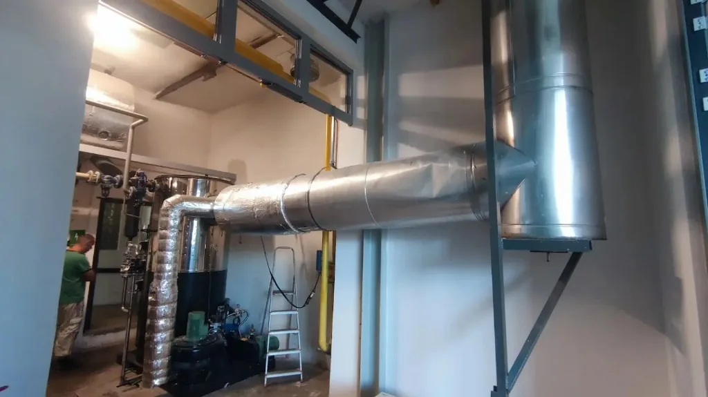 Měření emisí z prádelny, čistírny nebo obdobného provozu
