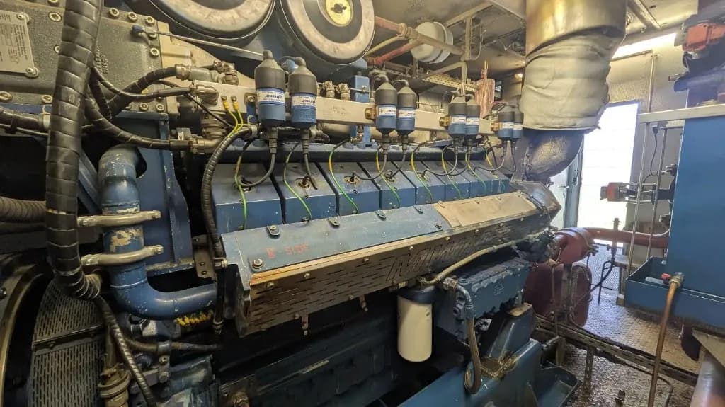 Měření hluku z dieselgenerátoru
